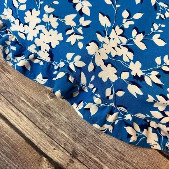 Draper James Blue Floral Tank Dress, Size XXL/XXXL - Picture 7 of 7